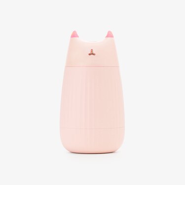 【アロマウォーター対応】加湿器 ネコ型