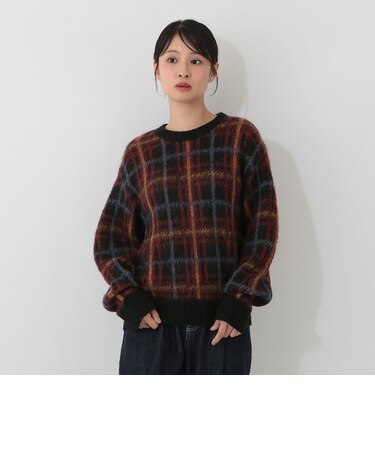 【洗える】シャギーニットプルオーバー/Afternoon Tea Original Tartans