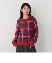 【洗える】シャギーニットプルオーバー/Afternoon Tea Original Tartans