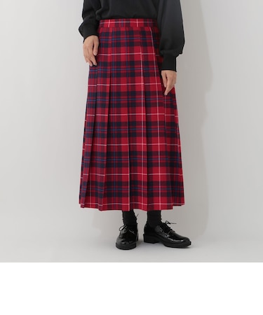 ツイルプリーツスカート/Afternoon Tea Original Tartans