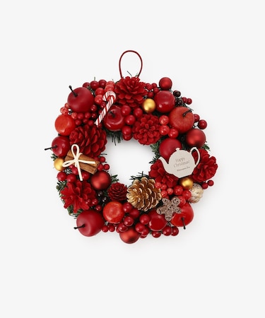 クリスマスリース M アップル