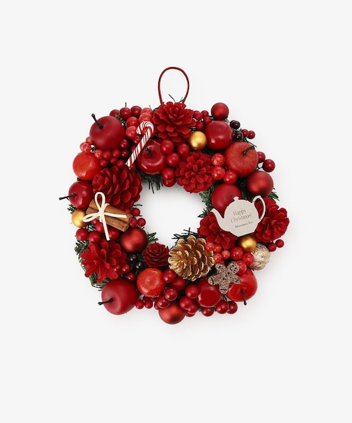 クリスマスリース M アップル