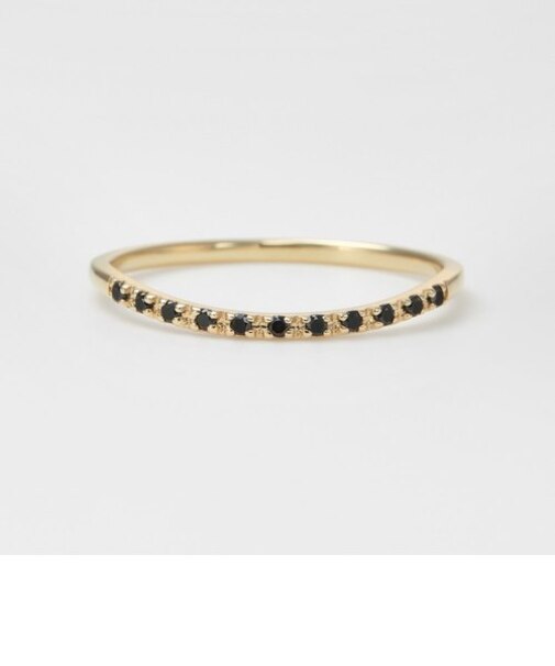 K10ブラックダイヤモンドリング