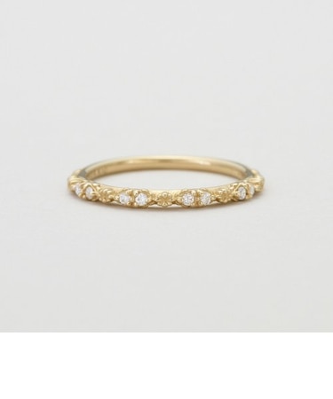 K10ダイヤモンドピンキーリング