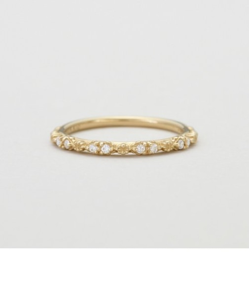 K10ダイヤモンドピンキーリング