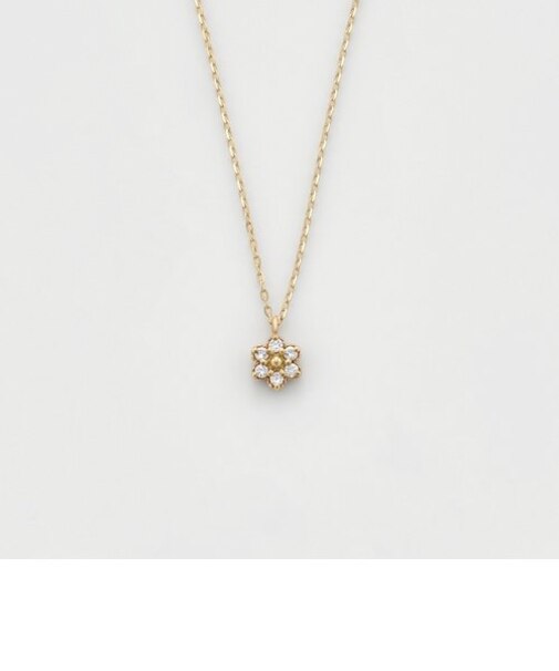 K10ダイヤモンドネックレス