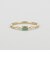 【Pocket Ring】 K10エメラルドピンキーリング