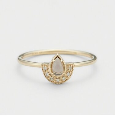 【Pocket Ring】K5クォーツリング