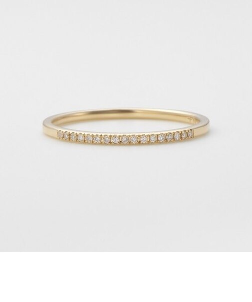 ダイヤモンドハーフエタニティリング