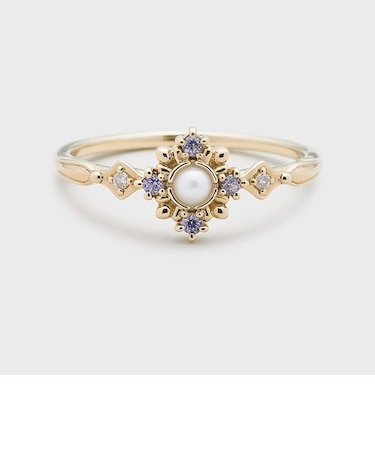 K10タンザナイトリング