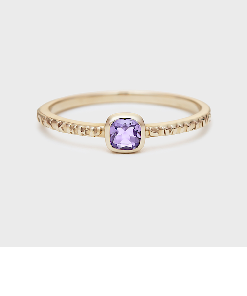 【Luck Collection】K5アメシストリング