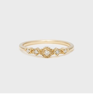 K5ダイヤモンドピンキーリング