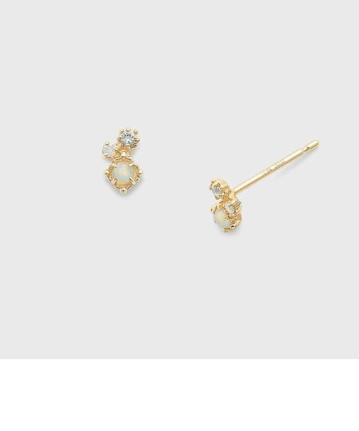 K10オパールピアス