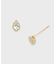 K10アクアマリンピアス