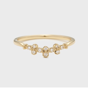 【Pocket Ring】K10ダイヤモンドリング