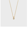 K10ダイヤモンドネックレス（0.05ct）