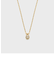 K10ダイヤモンドネックレス（0.1ct）