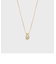 K18ダイヤモンドネックレス（0.1ct）