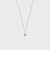 K18ダイヤモンドネックレス（0.1ct）