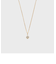 K18ダイヤモンドネックレス（0.1ct）