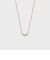 K10ダイヤモンドネックレス（0.01ct）