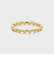 ゴールドピンキーリング