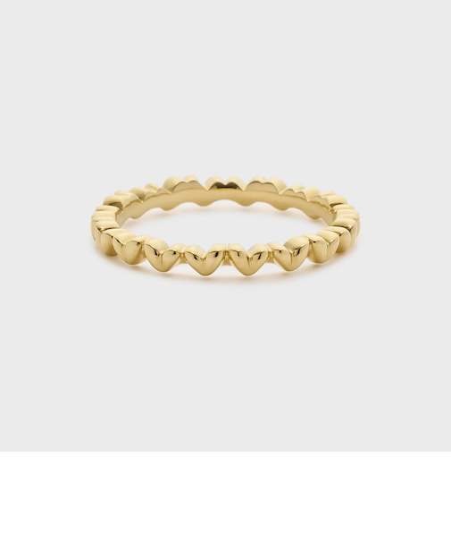 ゴールドピンキーリング