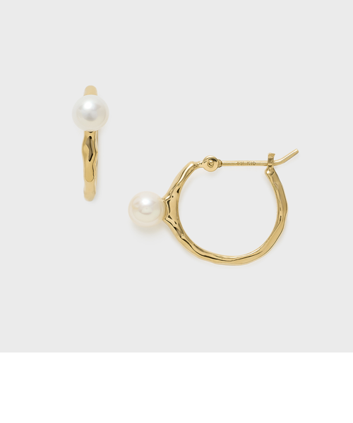 ゴールドパールピアス　¥29,700 ゴールドパールピアス｜ノジェスの通販｜&mall（アンドモール）三井