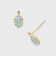 K10アクアマリンピアス