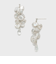 シルバーパールピアス
