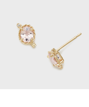 K10モルガナイトピアス