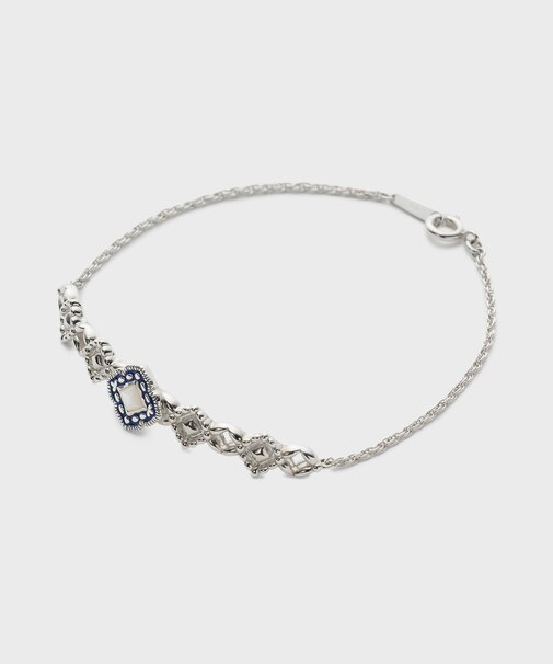 シルバーシェルブレスレット