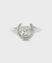 【25th Limited】シルバーオパールピンキーリング
