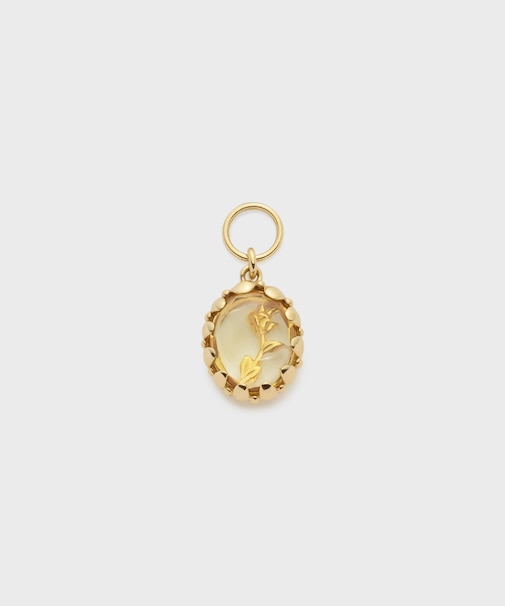 【25th Limited】ゴールドシトリンチャーム
