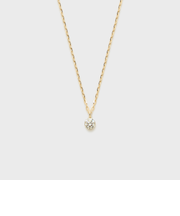 K18ダイヤモンドネックレス（0.05ct）