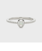 【Pocket Ring】シルバーオパールリング
