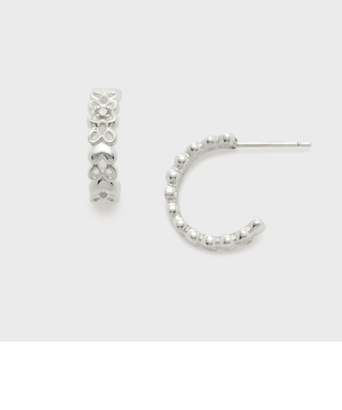 シルバーダイヤモンドピアス