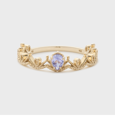 【Pocket Ring】K5タンザナイトリング