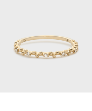 【Pocket Ring】K5ホワイトダイヤモンドリング