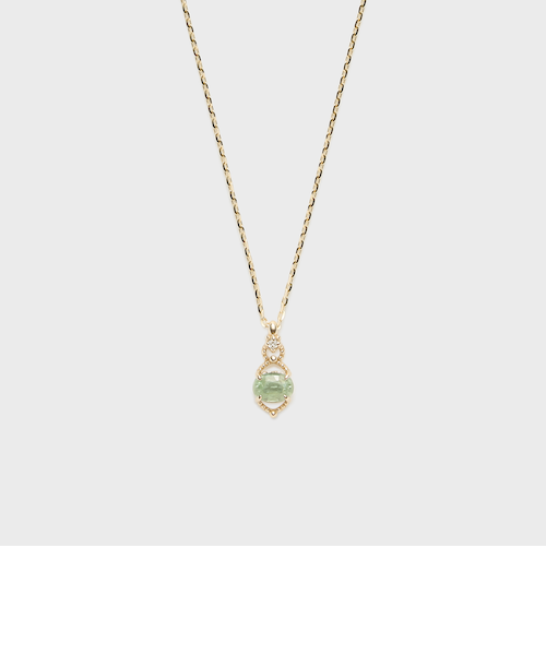 K10YG ルチルクォーツ ネックレス｜エテの通販｜&mall（アンドモール