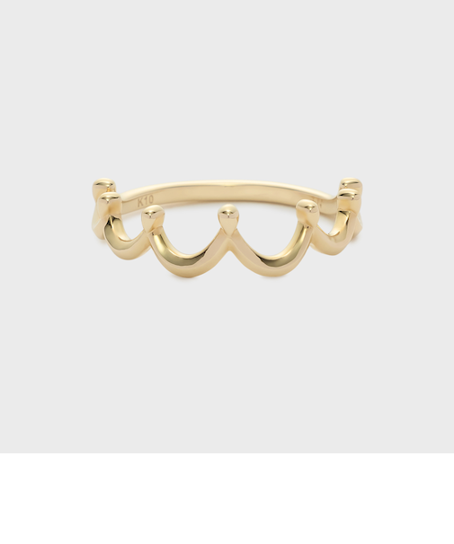 K10クラウンピンキーリング