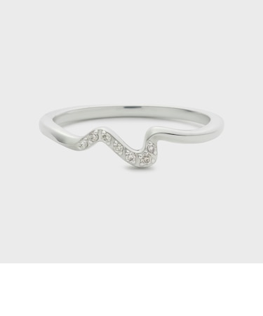 シルバーダイヤモンドリング（0.03ct）