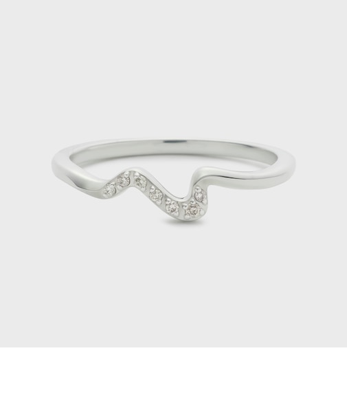 シルバーダイヤモンドリング（0.03ct）