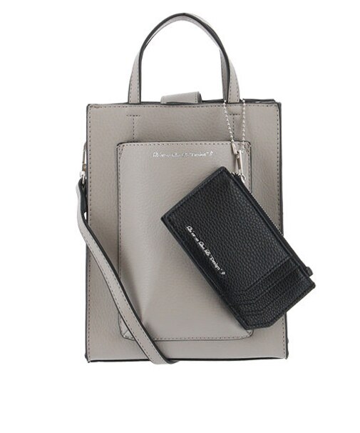 ケスクルデザイン 2WAY ハンドバッグ カードケース付き DI7-025