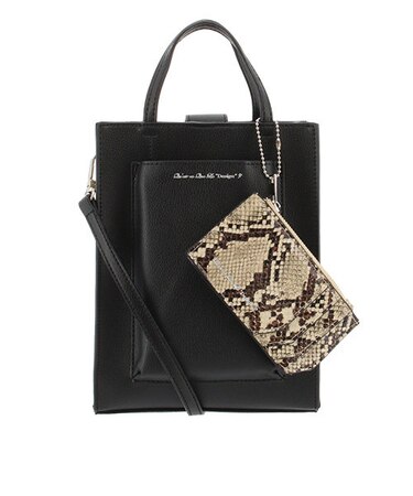 ケスクルデザイン 2WAY ハンドバッグ カードケース付き DI7-025