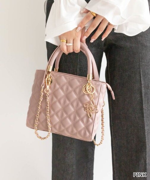 2WAYキルティングバッグ