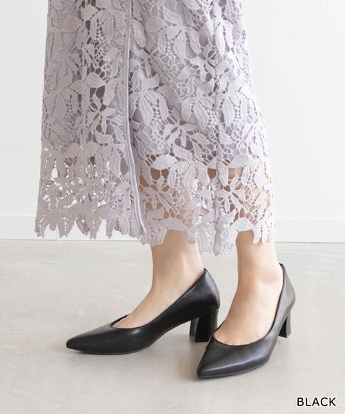 【美品】RANDA パイソンヒール　チャンキーヒール　太ヒール 美品】RANDA パイソンヒール チャンキーヒール 太ヒール - メルカリ