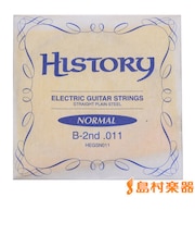 HEGSN011 エレキギター弦 B-2nd .011 【バラ弦1本】