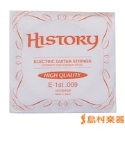 HEGSH009 日本製 エレキギター弦 E-1st .009 【バラ弦1本】