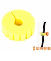 ピックホルダー YEL イエロー マイクスタンド・ギタースタンド取り付け